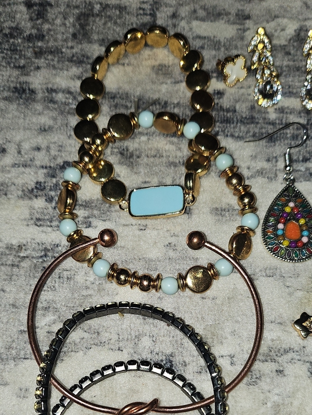 Jewelry Bundle 13 Items Assorted Jewelry Set - Picture 2 of 11
